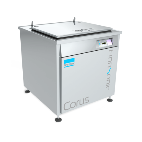 Ultraschallreinigungsanlage Corus von FinnSonic für die industrielle Teilereinigung