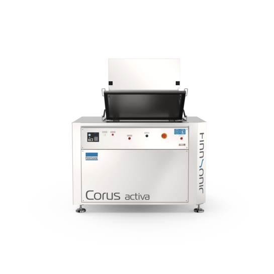 Ultraschallreinigungsanlage Corus Activa für die industrielle Reinigung für KFZ-Betriebe sowie die mechanische & verarbeitende Industrie